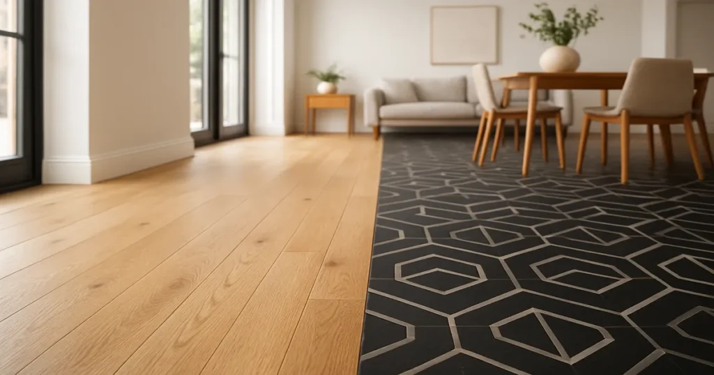 Master Mixing Flooring Types in-Home